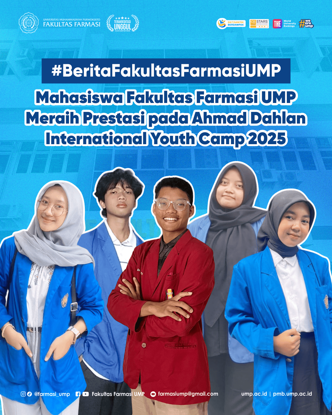 Mahasiswa Farmasi UMP Raih Prestasi Internasional di ADIYCC 2025